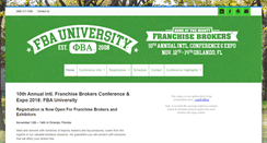 Desktop Screenshot of franchisebce.com